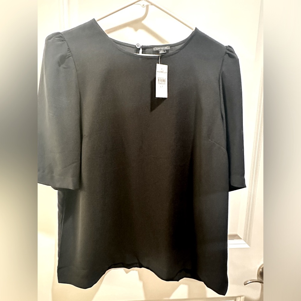 Black Ann Taylor Top